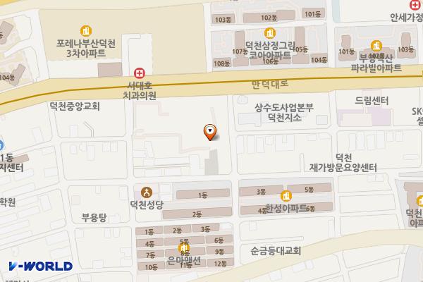 케이티구포빌딩 위치 지도 — 부산광역시 북구 만덕대로 134