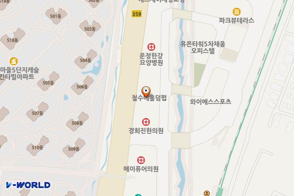 경기 파주시 유은타워빌딩3차 위치 지도 — 경기도 파주시 경의로 1102