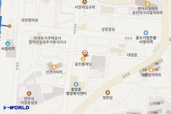 BMW차징스테이션 삼부르네상스고덕스테이 위치 지도 — 경기도 평택시 서정역로26번길 6