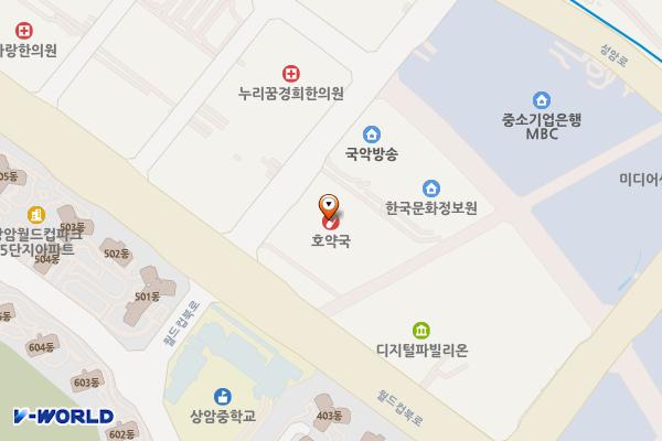 서울 마포구 케이지아이티(KGIT)센터 위치 지도 — 서울 마포구 월드컵북로 402