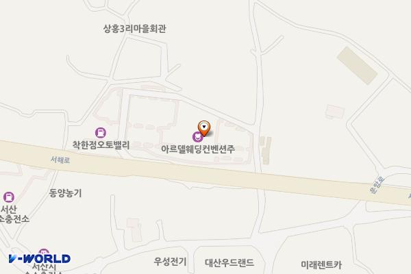 BMW차징스테이션 아르델웨딩컨벤션 by내쇼날모터스 위치 지도 — 충남 서산시 음암면 서해로 3839