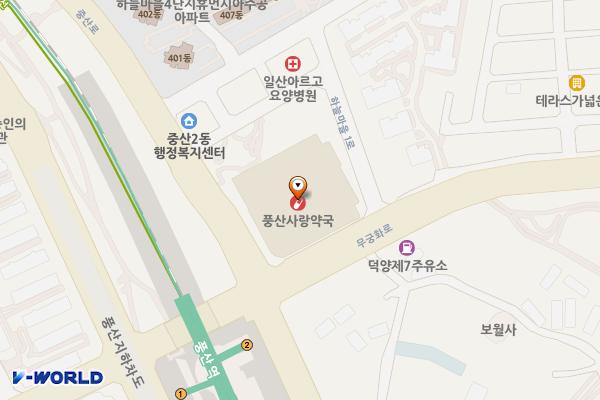 BMW차징스테이션 이마트풍산점 위치 지도 — 경기 고양시 일산동구 무궁화로 237