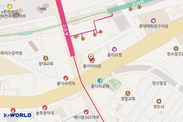 리맥스빌딩 위치 지도 — 경기도 구리시 경춘로 239