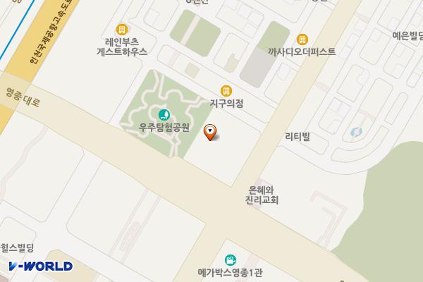 리치아노골드오피스텔 위치 지도 — 인천광역시 영종구 영종대로 173