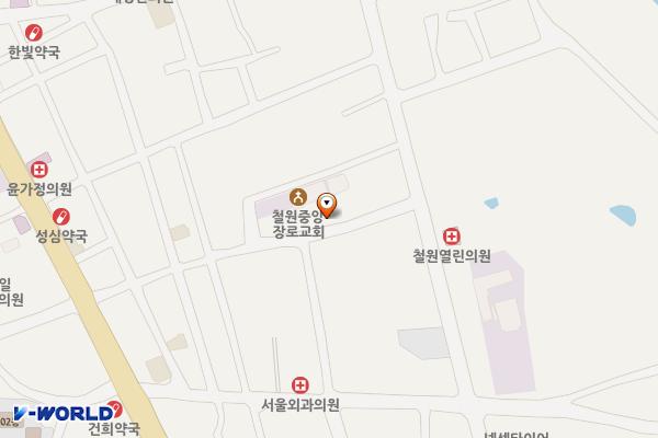 동송공용주차장 위치 지도 — 강원특별자치도 철원군 동송읍 이평리 675-1