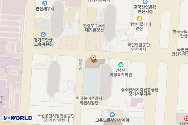 늘봄스위트빌오피스텔 위치 지도 — 경기도 안산시 단원구 고잔로 18