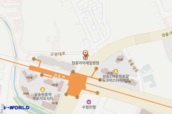 에스아이비타워 위치 지도 — 경기도 고양시 덕양구 권율대로 685