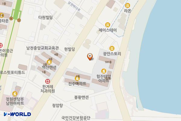 언양불고기부산집 위치 지도 — 부산광역시 수영구 남천바다로 32