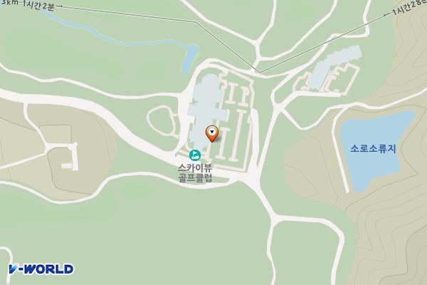 스카이뷰클럽하우스 위치 지도 — 경상남도 함양군 서상면 소로길 226