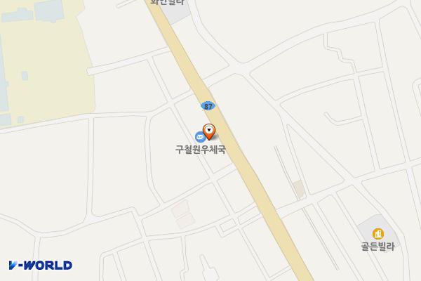철원농협주차장 위치 지도 — 강원특별자치도 철원군 철원읍 화지리 30-21