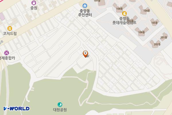 제2공영주차장 위치 지도 — 경기도 성남시 중원구 광명로256번길 20