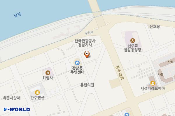 경남 강남동 강남987호텔 위치 지도 — 경상남도 진주시 진주대로987번길 9