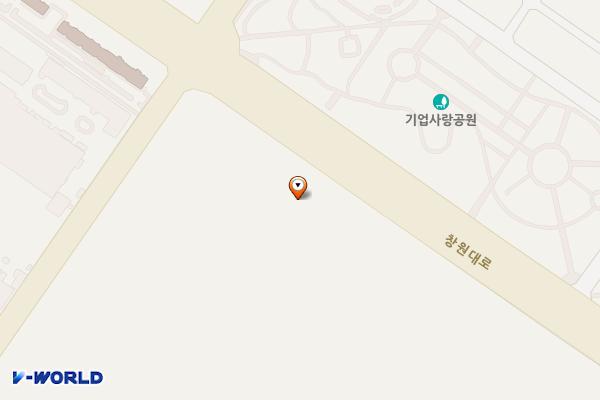 블루밍라포레오피스텔 위치 지도 — 경상남도 창원시 성산구 창원대로 888