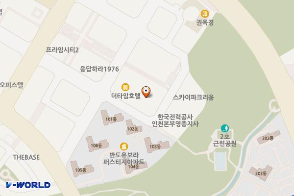 센트럴시티오피스텔 위치 지도 — 인천광역시 영종구 영종대로196번길 15-30