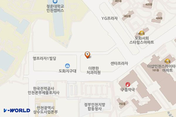 미추홀프라자 위치 지도 — 인천광역시 미추홀구 숙골로95번길 9