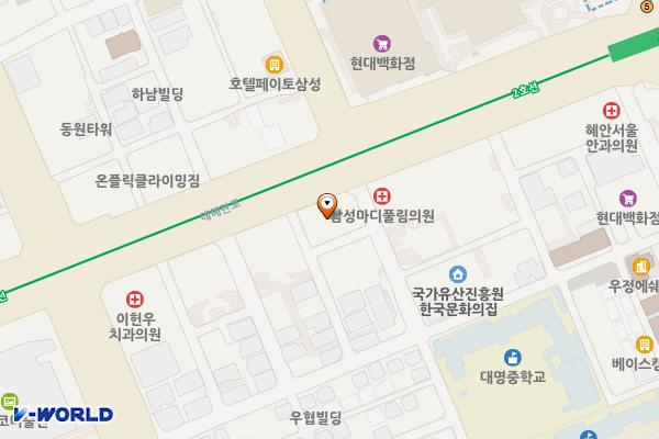 신안빌딩 위치 지도 — 서울특별시 강남구 테헤란로 512