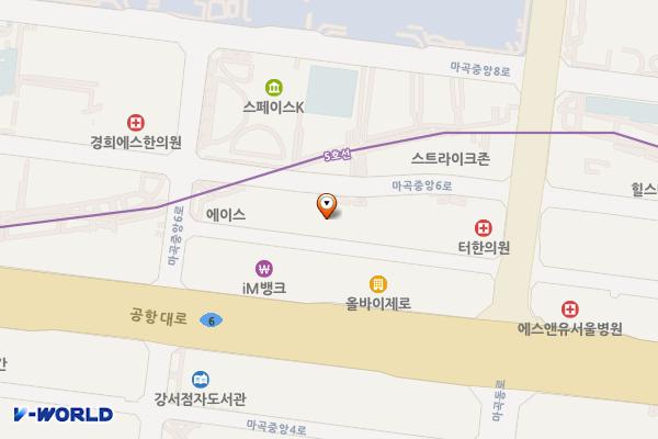 장흥빌딩 위치 지도 — 서울특별시 강서구 마곡중앙6로 40
