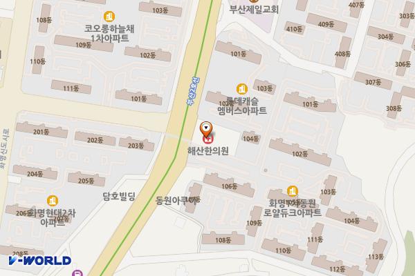 금용복합스포츠타운 위치 지도 — 부산광역시 북구 금곡대로 230