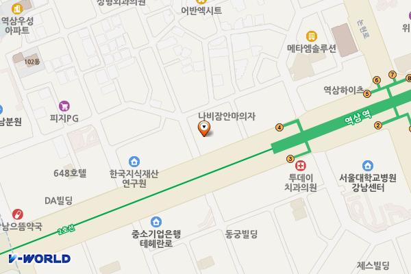 서울 강남구 코레이트타워 위치 지도 — 서울특별시 강남구 테헤란로 137