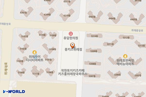 위례건아타워 위치 지도 — 경기도 성남시 수정구 위례동로 147