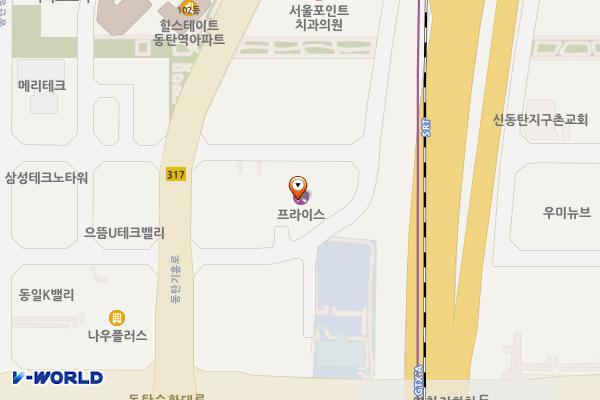 동익미라벨타워 위치 지도 — 경기도 화성시 동탄기흥로 560