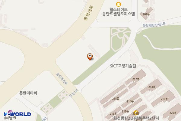 동탄아이티밸리2 위치 지도 — 경기도 화성시 동탄대로 706