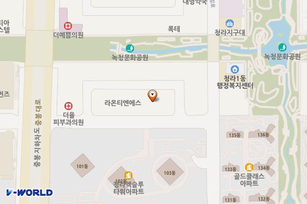홍익파크빌딩 위치 지도 — 인천광역시 서해구 중봉대로586번길 19