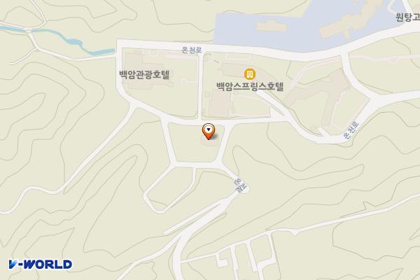 태백온천모텔 위치 지도 — 경상북도 울진군 온정면 온천로 51
