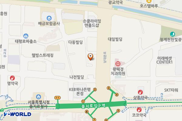 동부다동빌딩 위치 지도 — 서울특별시 중구 남대문로 113