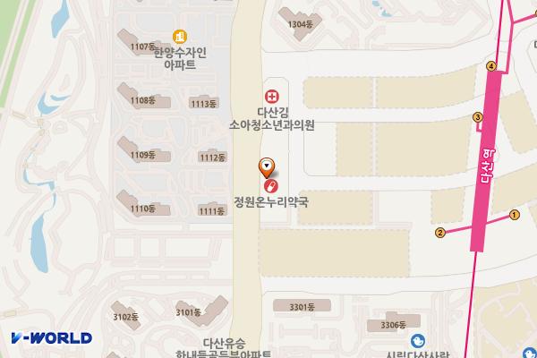 경기 남양주시 다산안강럭스나인 위치 지도 — 경기도 남양주시 다산순환로 158