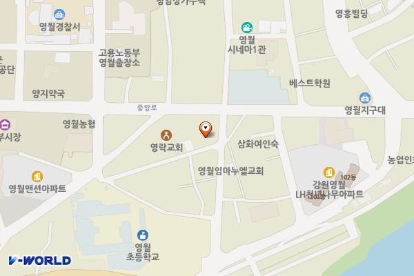 백승야식 옆 위치 지도 — 강원특별자치도 영월군 영월읍 요리골목길 29