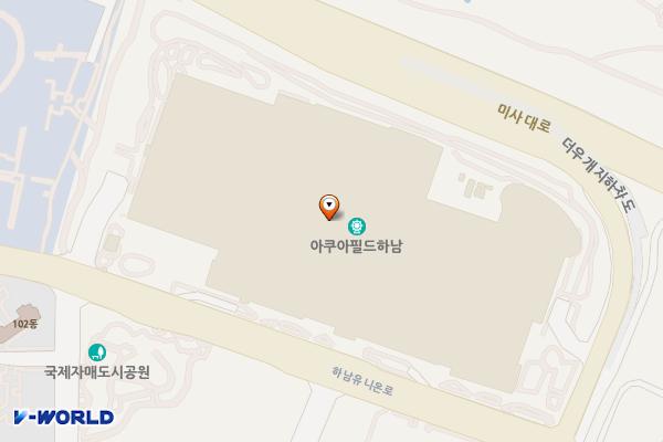 경기 하남시 스타필드하남점 위치 지도 — 경기도 하남시 미사대로 750