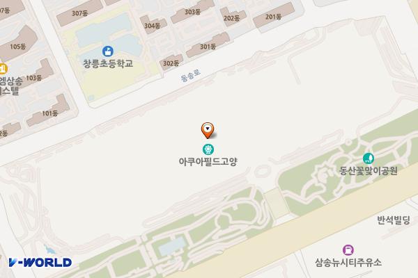 경기 고양시 스타필드고양점 위치 지도 — 경기도 고양시 덕양구 고양대로 1955