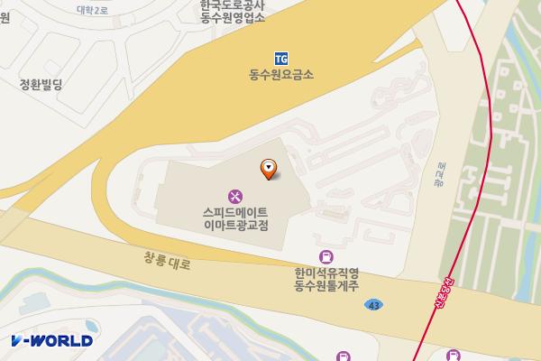 경기 수원시 이마트광교점 위치 지도 — 경기도 수원시 영통구 광교로 191