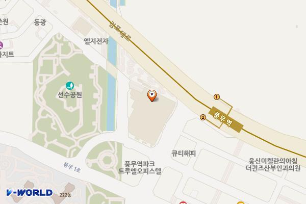 경기 김포시 이마트T김포점 위치 지도 — 경기도 김포시 김포대로 715