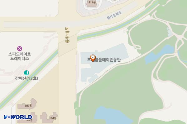 경기 화성시 동탄그란비아스타 위치 지도 — 경기도 화성시 동탄구 동탄대로 446