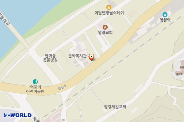 영월장로교회 인근 위치 지도 — 강원특별자치도 영월군 영월읍 영월로 2079