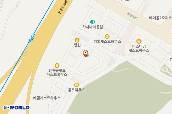 인천 중구 운서청호주차장 위치 지도 — 인천광역시 영종구 모랫말로16번길 13-53