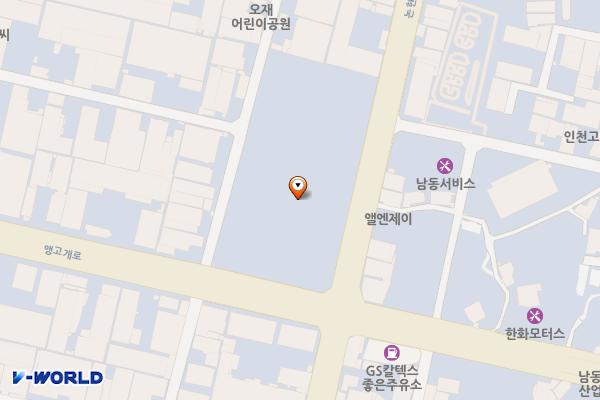 인천 남동구 남동스마트NIC복합물류센터 위치 지도 — 인천광역시 남동구 논현고잔로 87