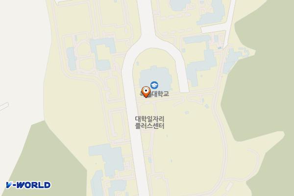 대전 서구 목원대학교 위치 지도 — 대전광역시 서구 도안북로 88