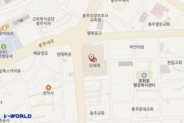 충북 충주시 이마트충주점 위치 지도 — 충청북도 충주시 중원대로 3420
