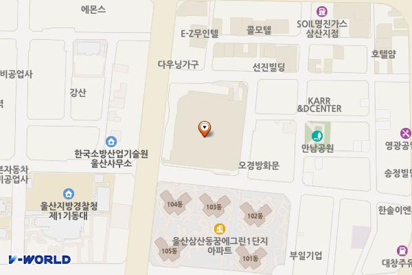 울산 남구 이마트울산점 위치 지도 — 울산광역시 남구 남중로 48
