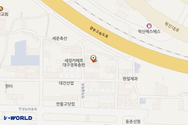 대구 동구 롯데택배대구황금대리점 위치 지도 — 대구광역시 동구 반야월북로 51