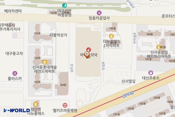 대구 동구 이마트반야월점 위치 지도 — 대구광역시 동구 안심로 389-2