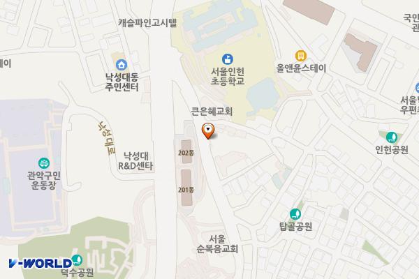 펌프킨 이밥 삼이택시 위치 지도 — 서울특별시 관악구 낙성대로3길 11
