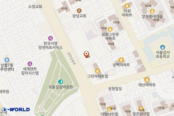 펌프킨 이밥 선일관광콜택시 위치 지도 — 서울특별시 양천구 오목로1길 9