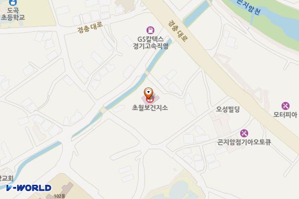 펌프킨 이밥 초월보건지소 위치 지도 — 경기도 광주시 초월읍 경충대로 1009-40