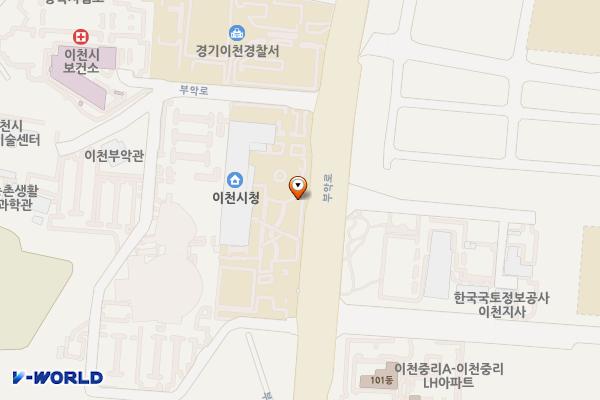 펌프킨 이밥 이천시청 위치 지도 — 경기도 이천시 부악로 40