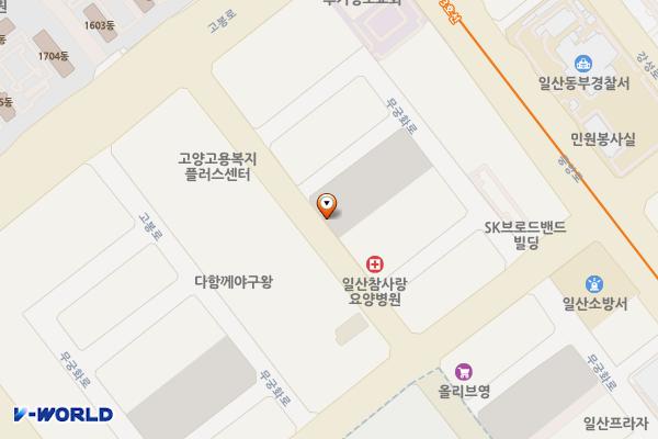 펌프킨 이밥 장항제2공영주차장 위치 지도 — 경기도 고양시 일산동구 고봉로 32-35