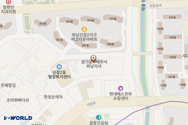 펌프킨 이밥 경기광주세무서 하남지사 위치 지도 — 경기도 하남시 하남대로776번길 91